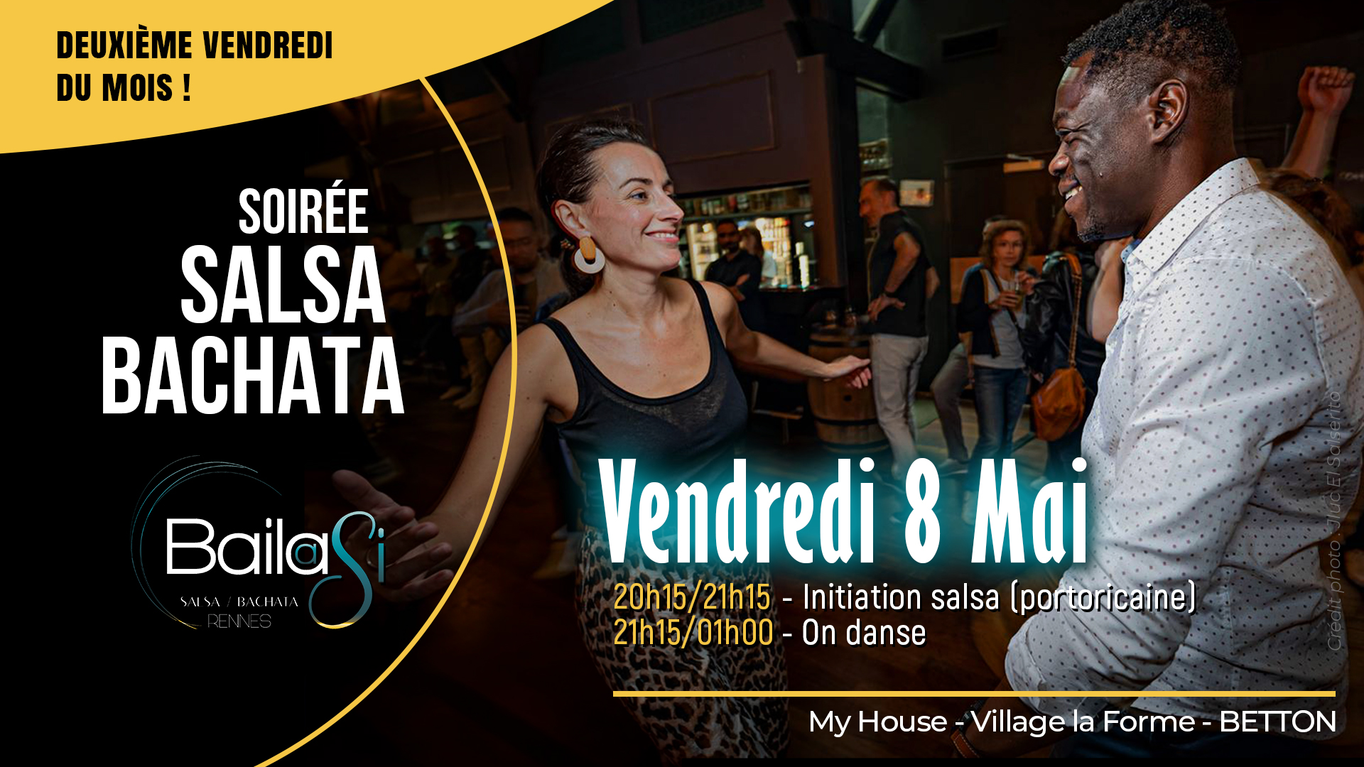 Soirée Salsa Bachata par BAILASI