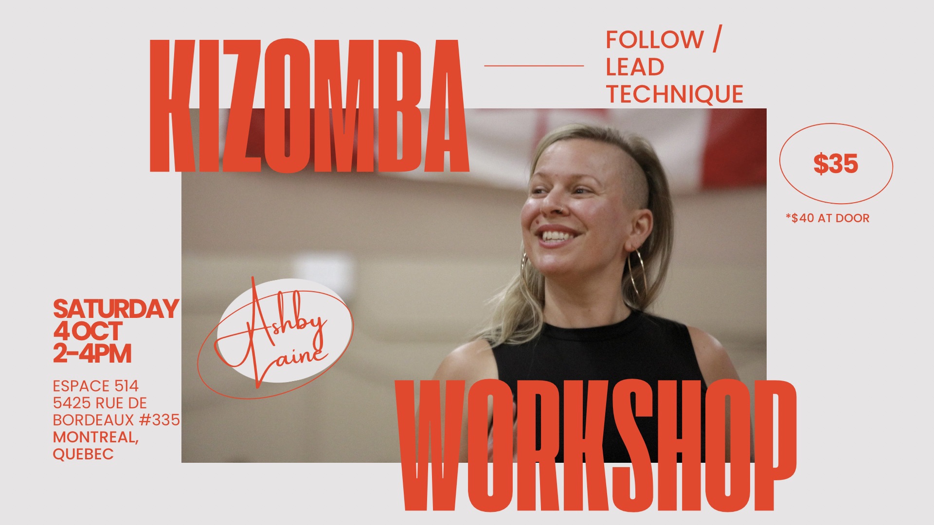 Kizomba Follow & Lead Technique w Ashby Laine
