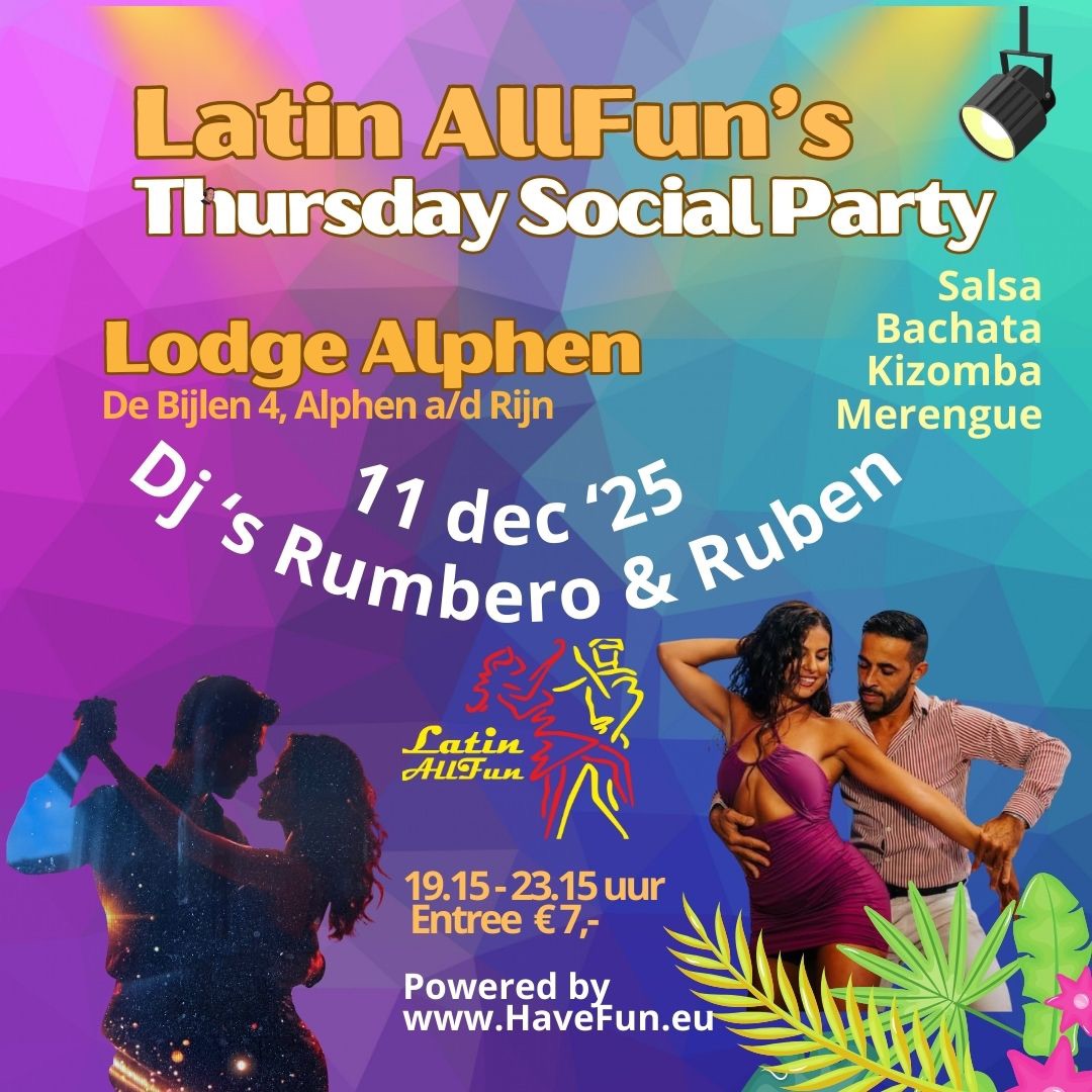 Latin AllFun Social Thursday Party