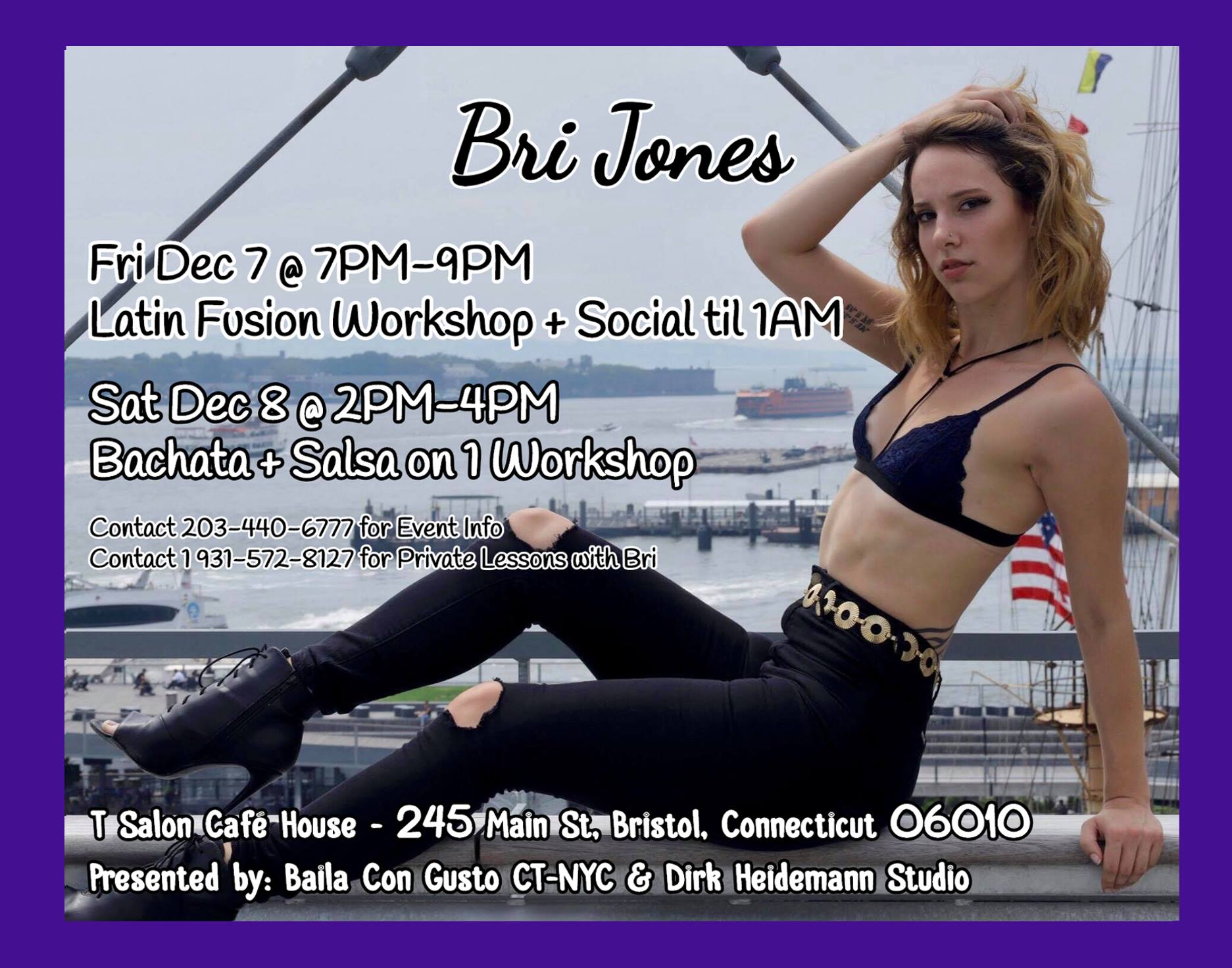 A Weekend of Salsa, Bachata y Latin Fusion with Bri Jones