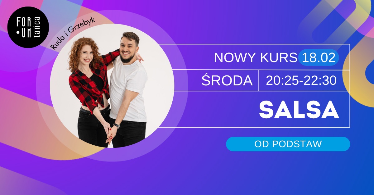 SALSA OD PODSTAW w Forum Tańca! - 18.02