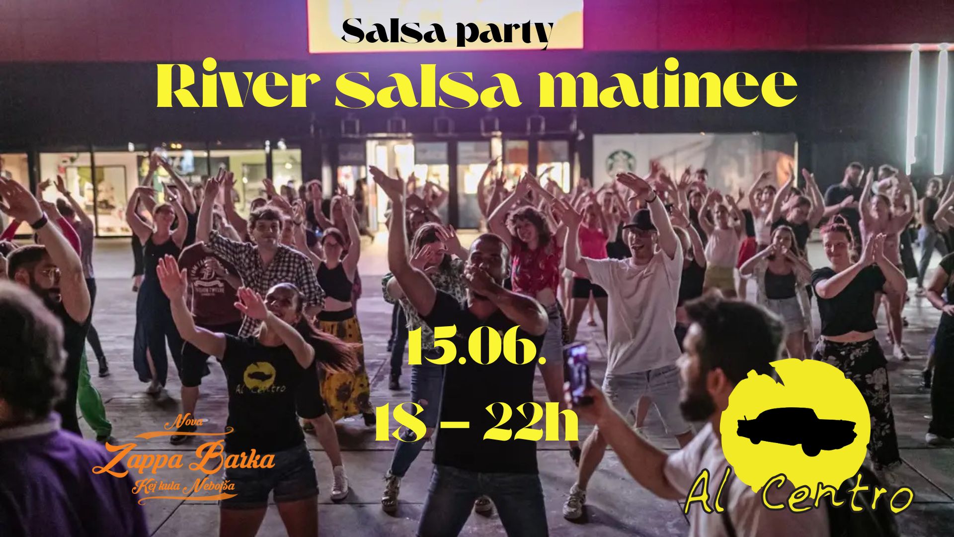 River salsa matine 15. jun Zappa barka