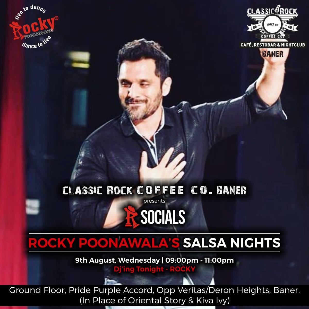 RSocials - Rocky Poonawalas Salsa Nights