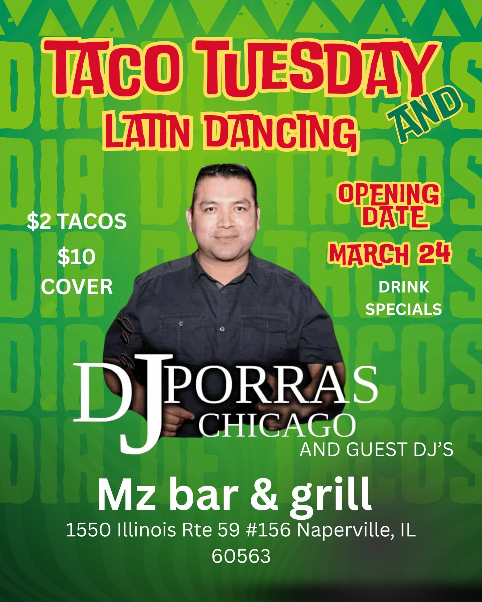Taco Tuesday and Latin Dancing