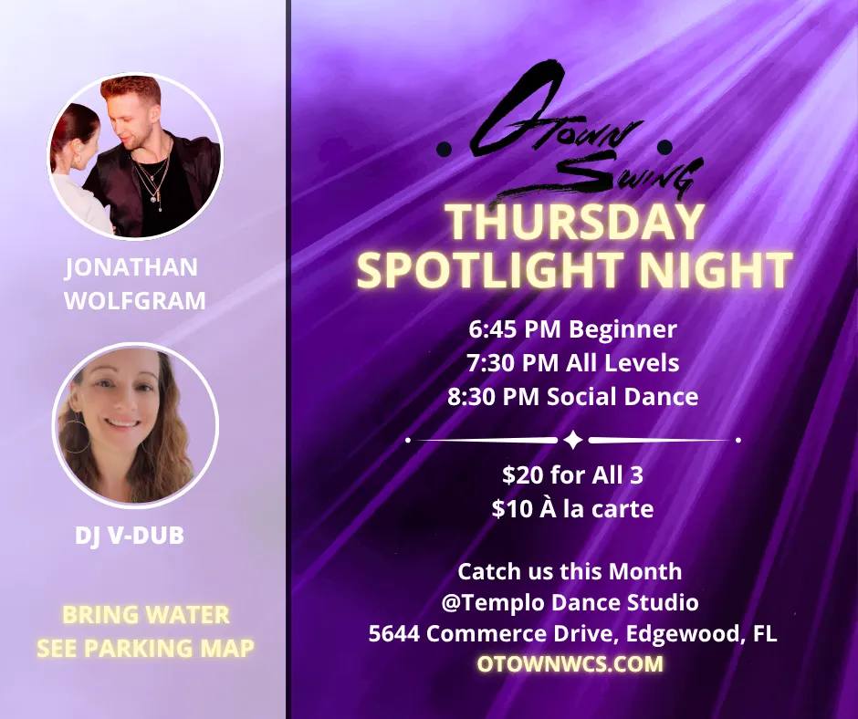 OTown Thursday Night West Coast Swing Class & Social Dance