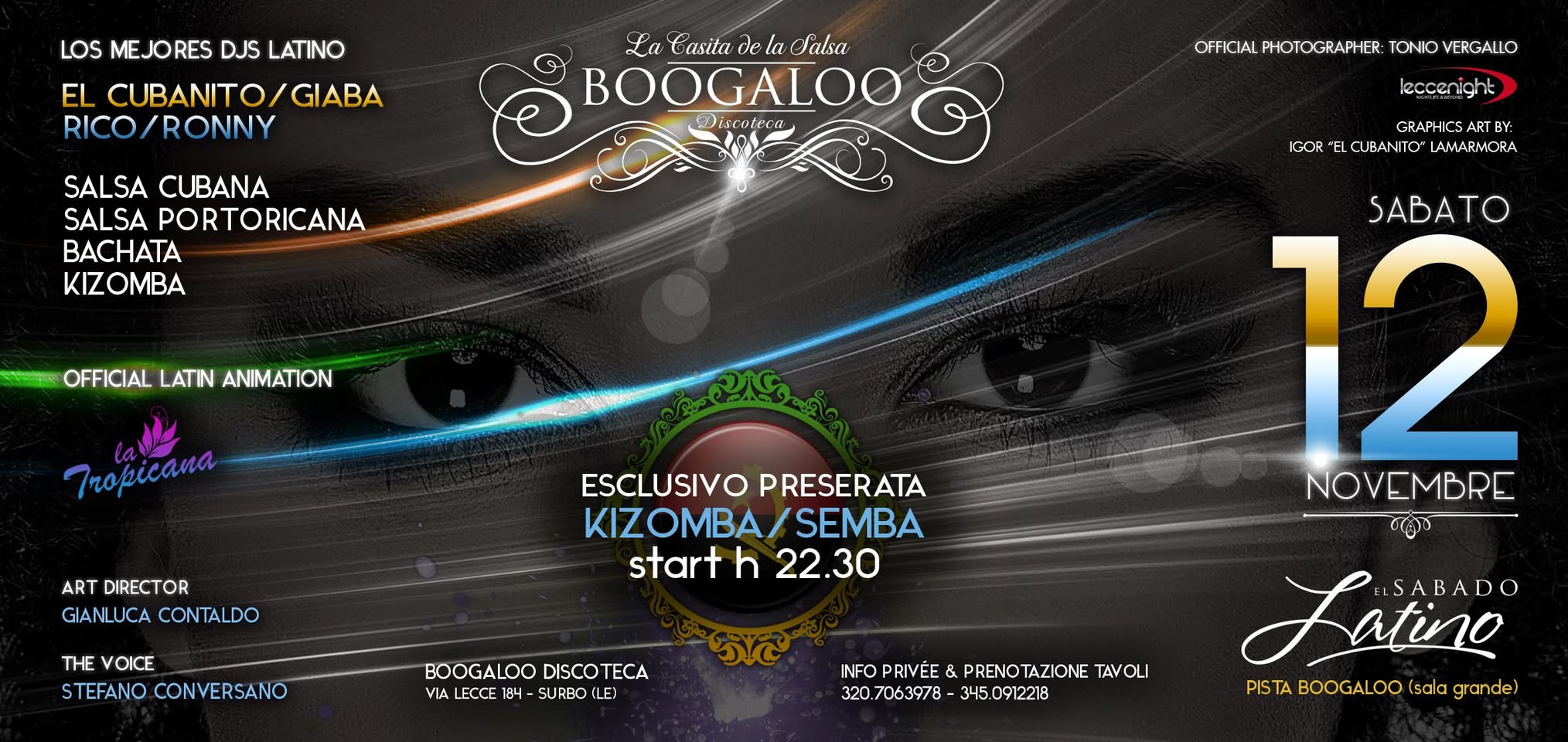 Boogaloo - El Sabado Latino 12 Novembre