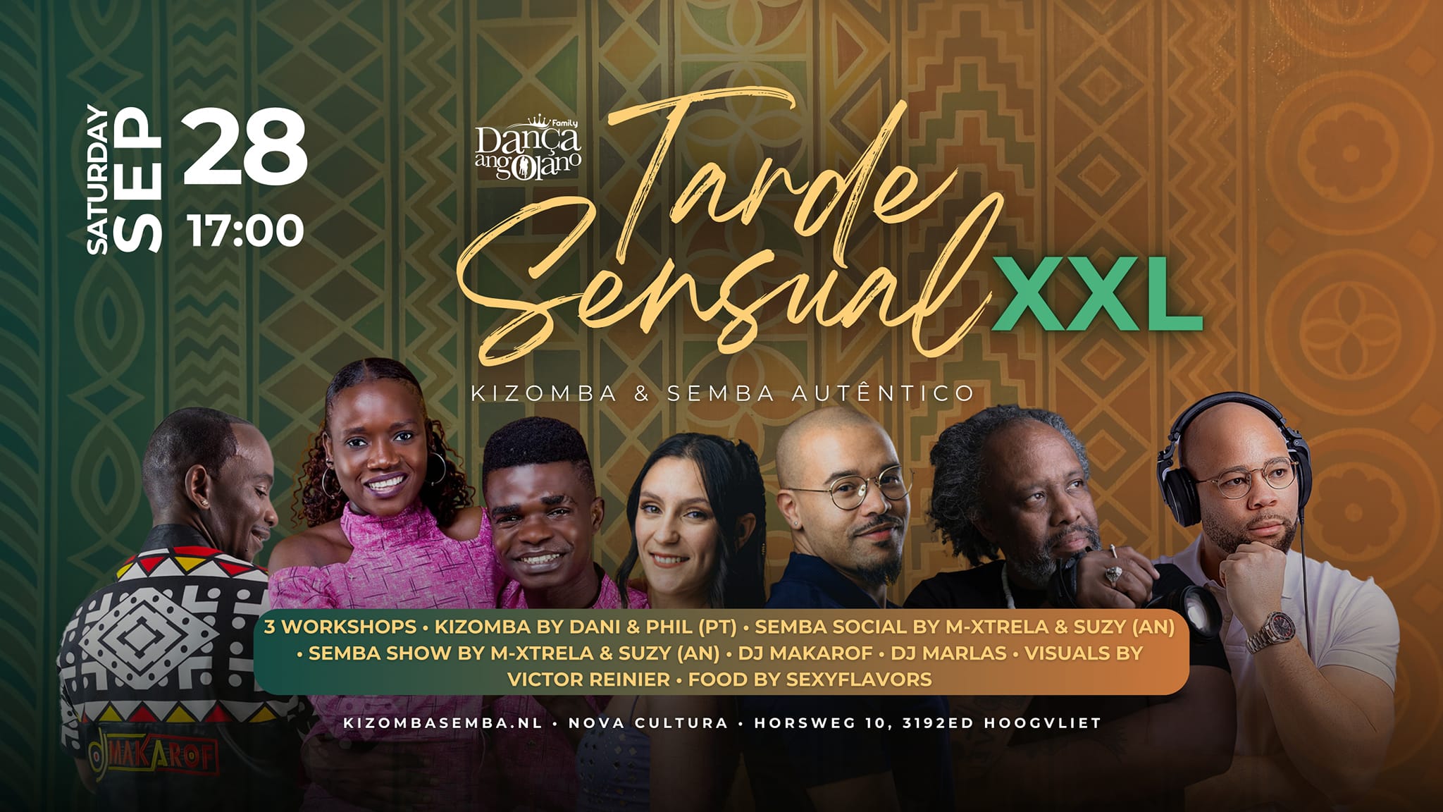 Tarde sensual XXL edition 28 September 2024