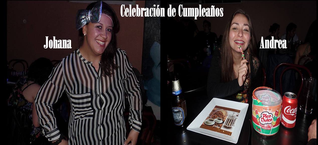 Celebración de Cumpleaños Johana y Andrea