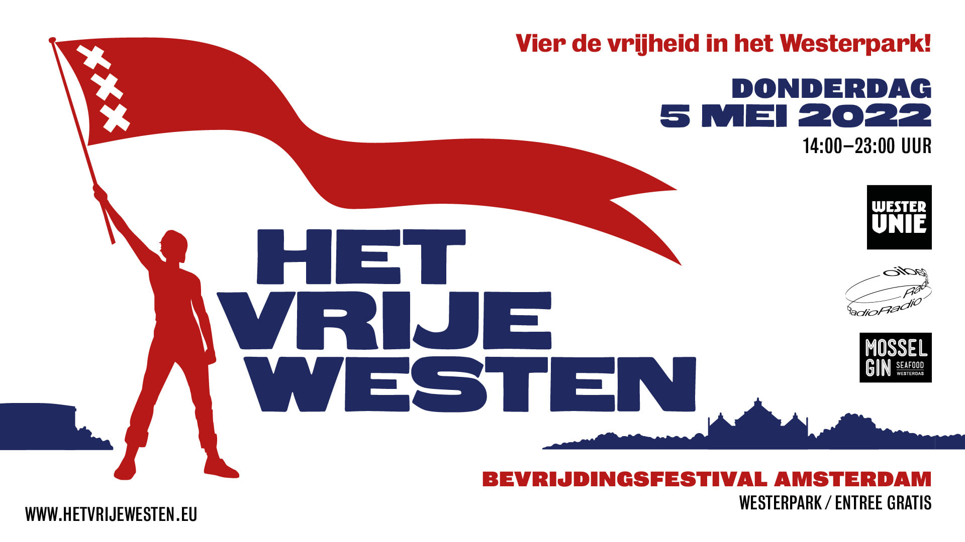 Bevrijdingsfestival Amsterdam Het Vrije Westen 2022