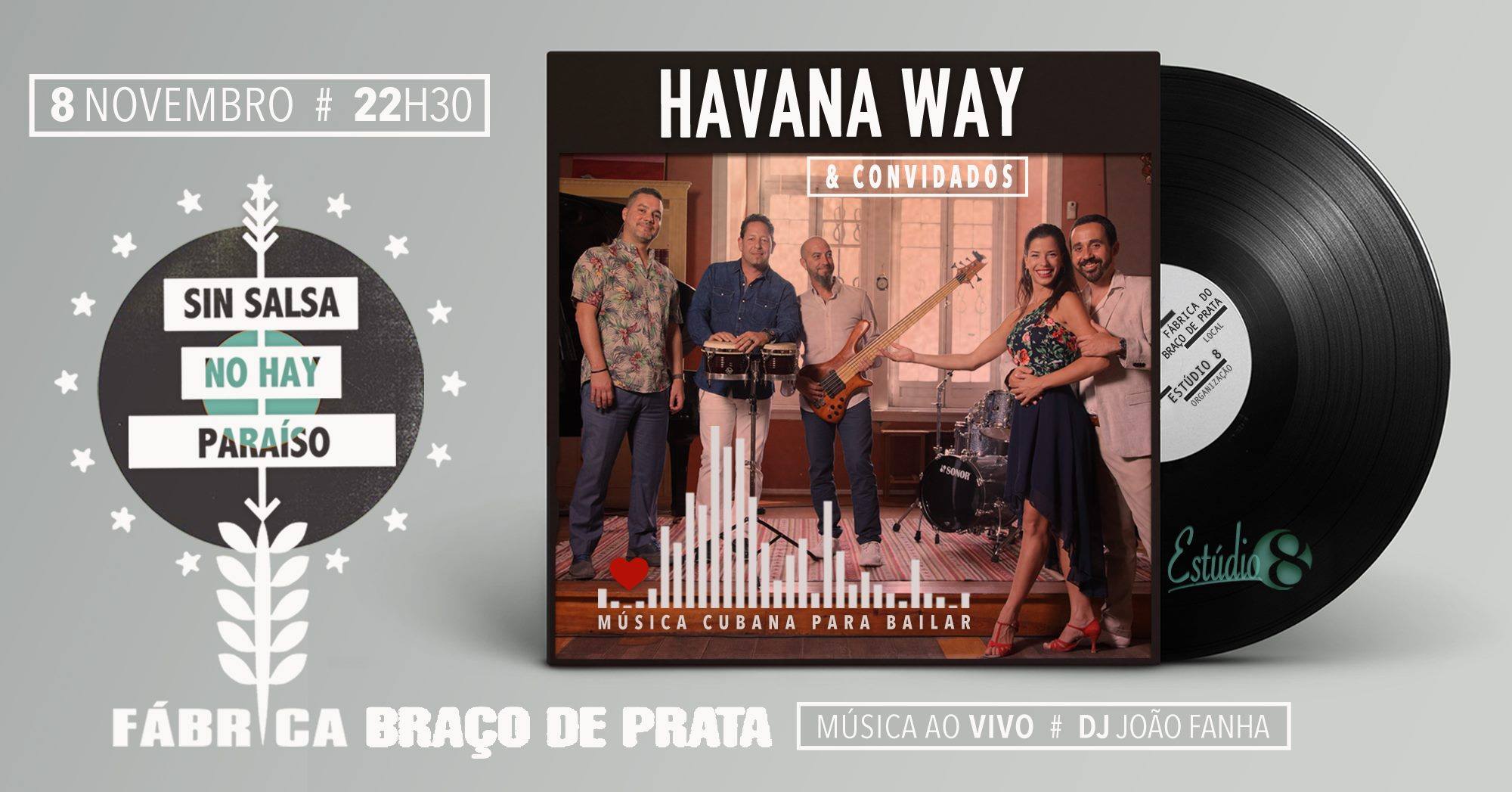Festa 14º Sin Salsa no Hay Paraíso - Havana Way+Estúdio8 - FBP