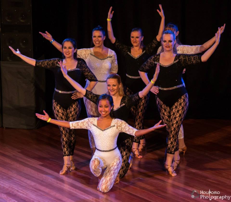Ladies Shines Team for the NZ Salsa Open