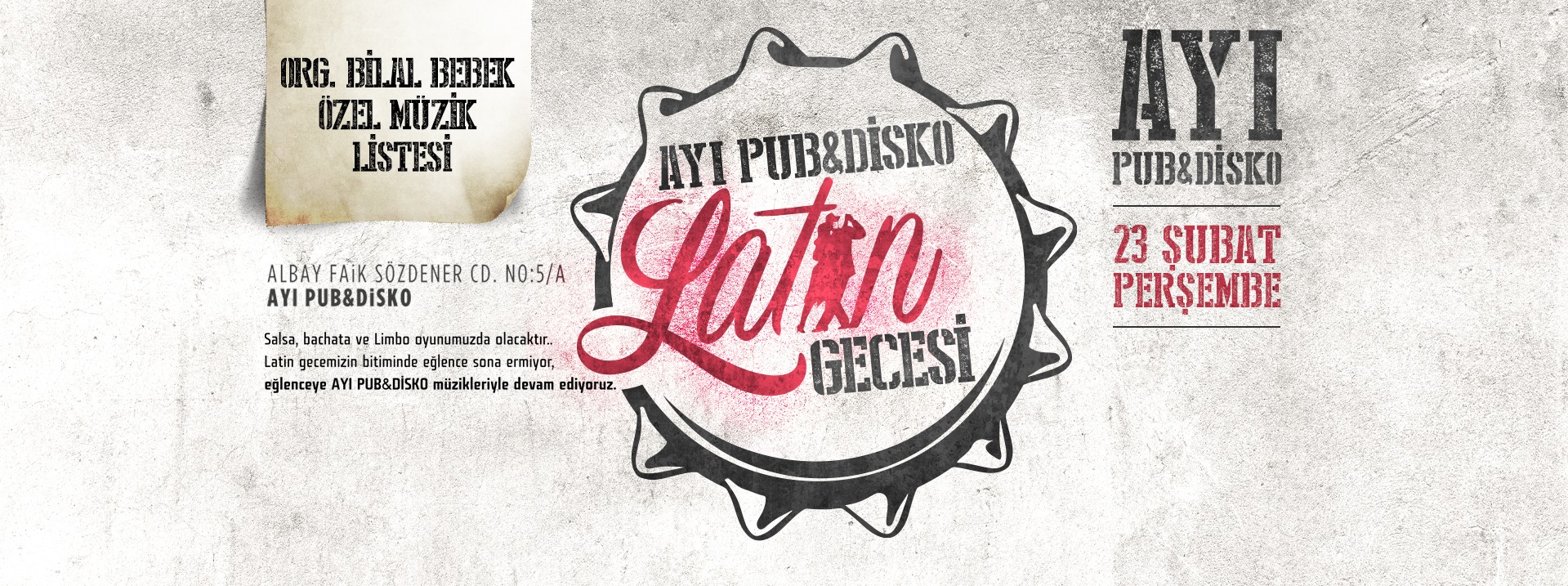 Ayı Pub&Disko Latin Gecesi