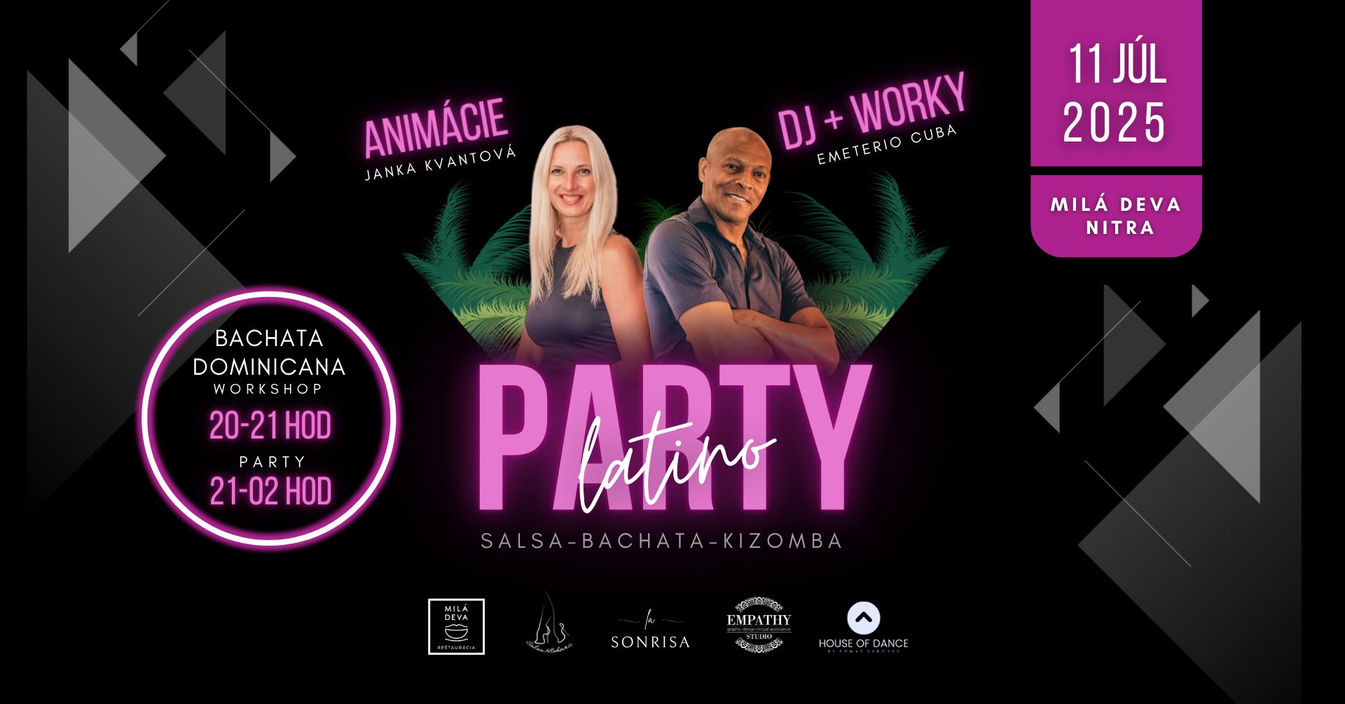 LATINO PARTY Nitra Júl 2025