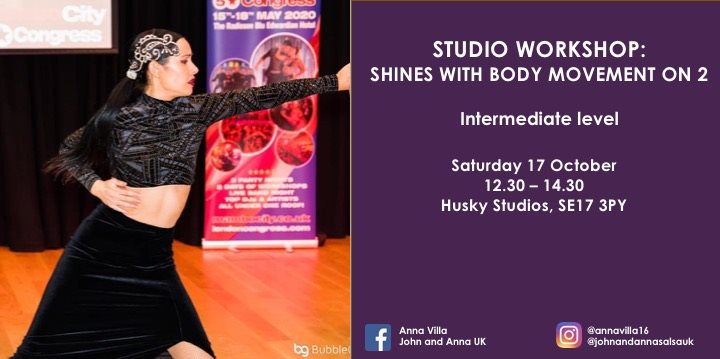 Anna Villa Studio Workshop: Shines with Body Movement on2