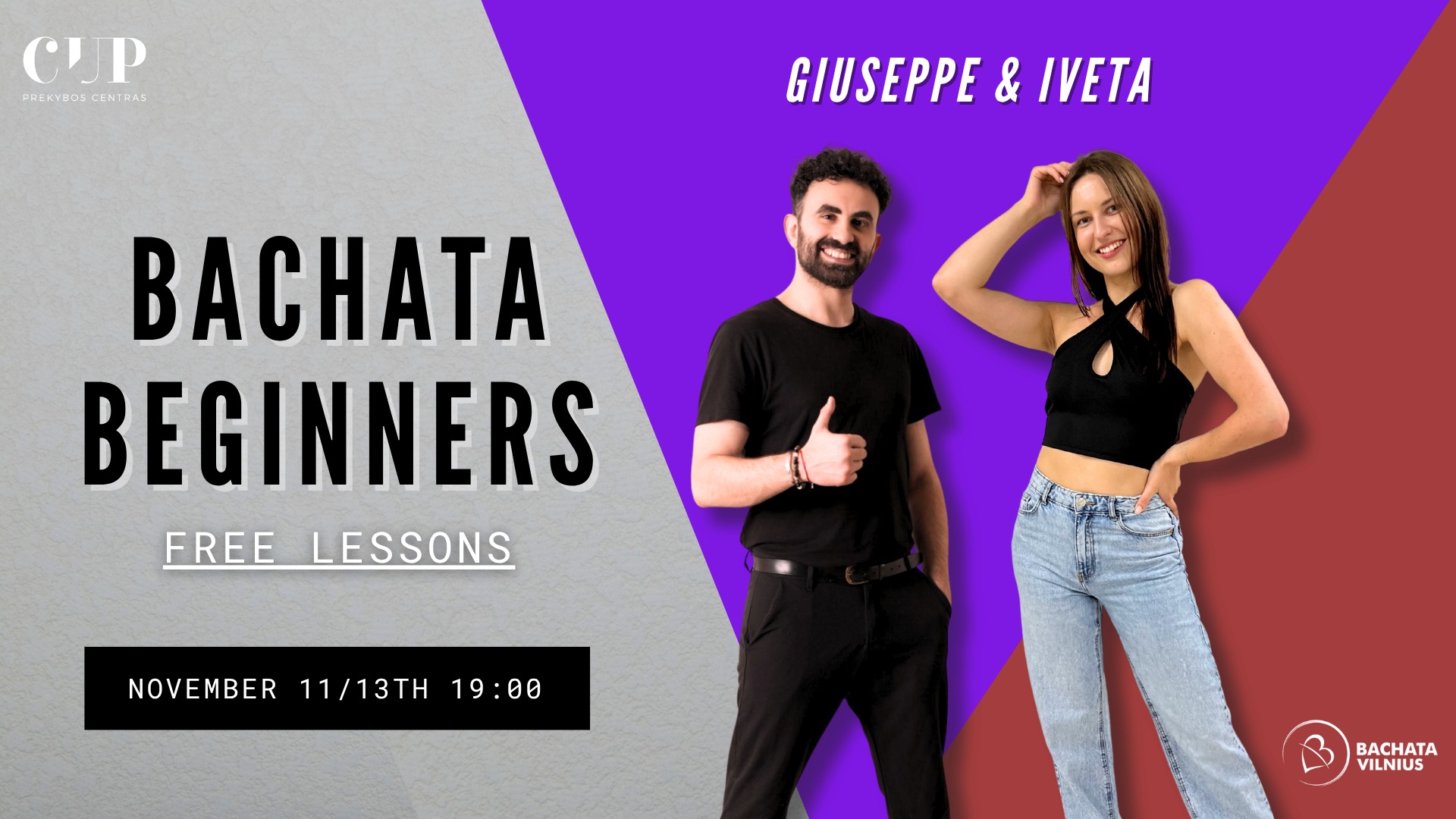 NEMOKAMOS Bachata pamokos pradedantiesiems💜 PC CUP💜