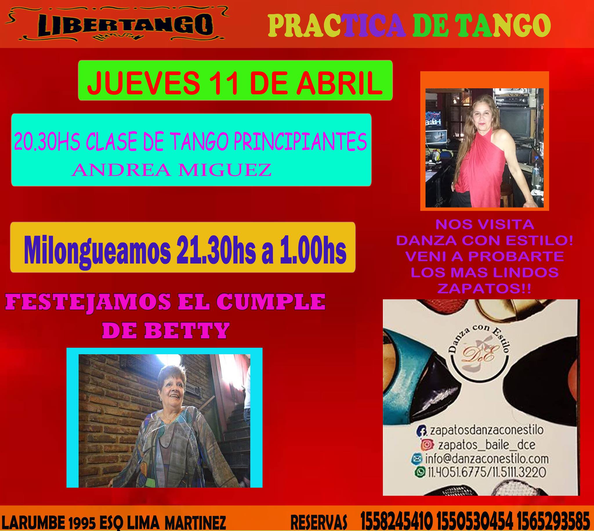 Veni a Milonguear!