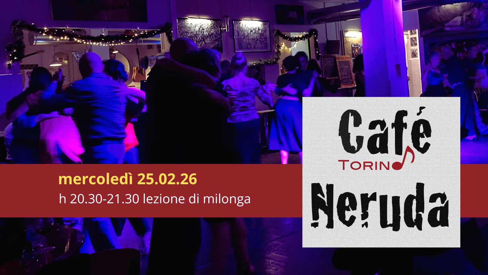 Cafè Neruda - 25 febbraio