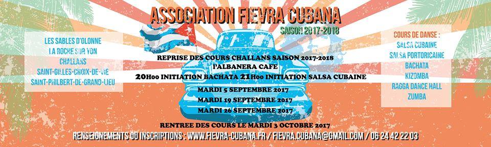 Initiation gratuite et Reprise des cours salsa cubaine bachata