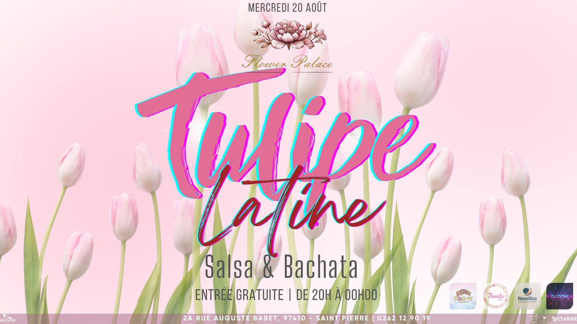 🔥🔥🔥 SALSA & BACHATA À SAINT PIERRE - TULIPE LATINE - MERCREDI - SAINT-PIERRE 🎉