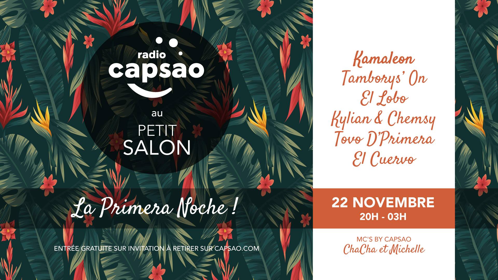 La primera noche CAPSAO au Petit Salon
