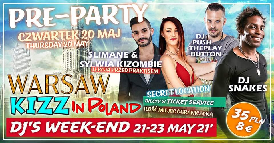 Preparty Czwartek KizzInPoland 20 maj 21