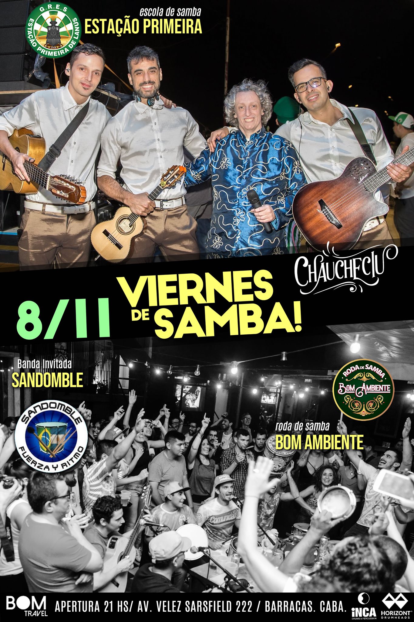 Viernes de Samba! Invitado: Sandomblé