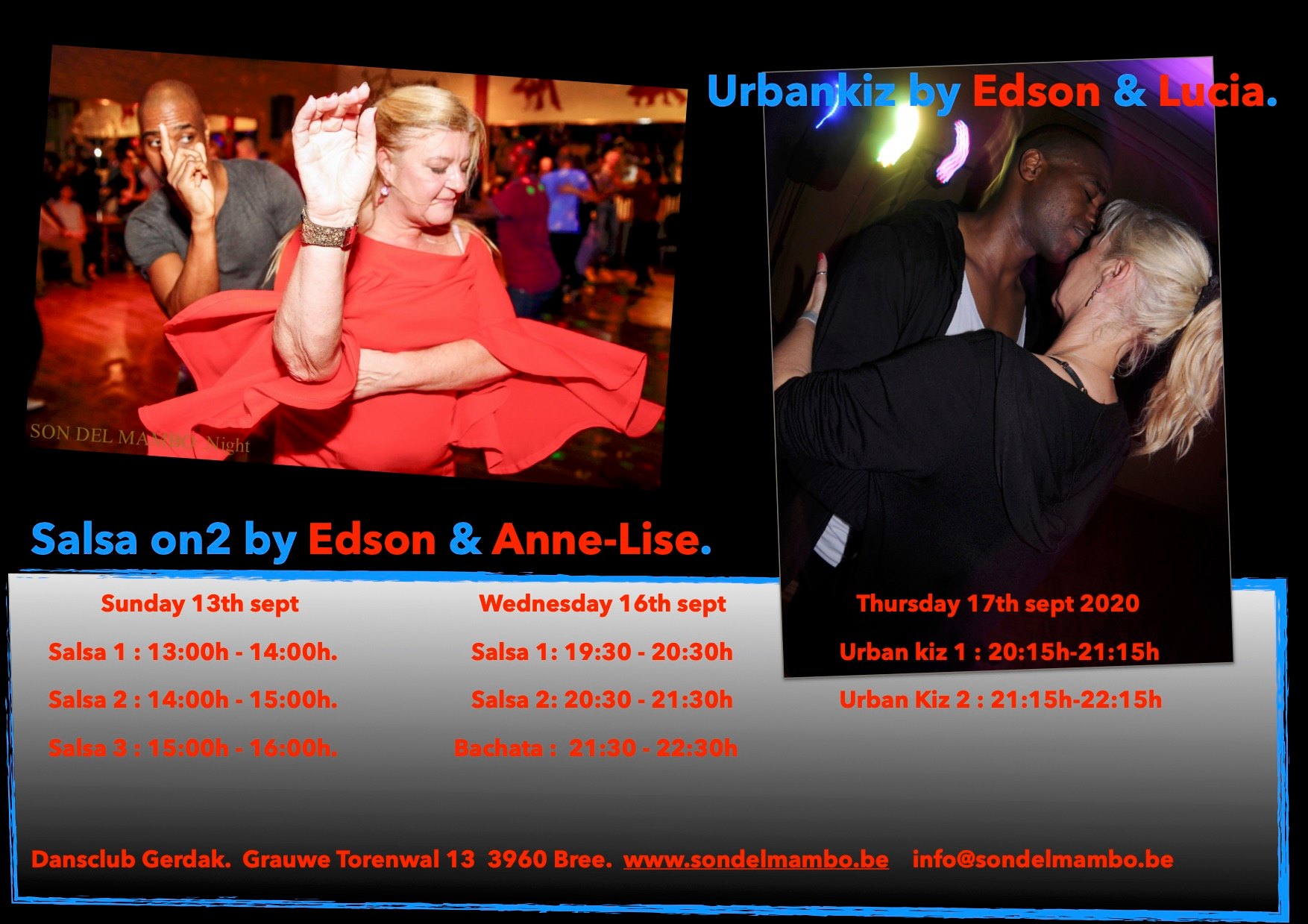 New Course Salsa on2 Kizomba and Bachata