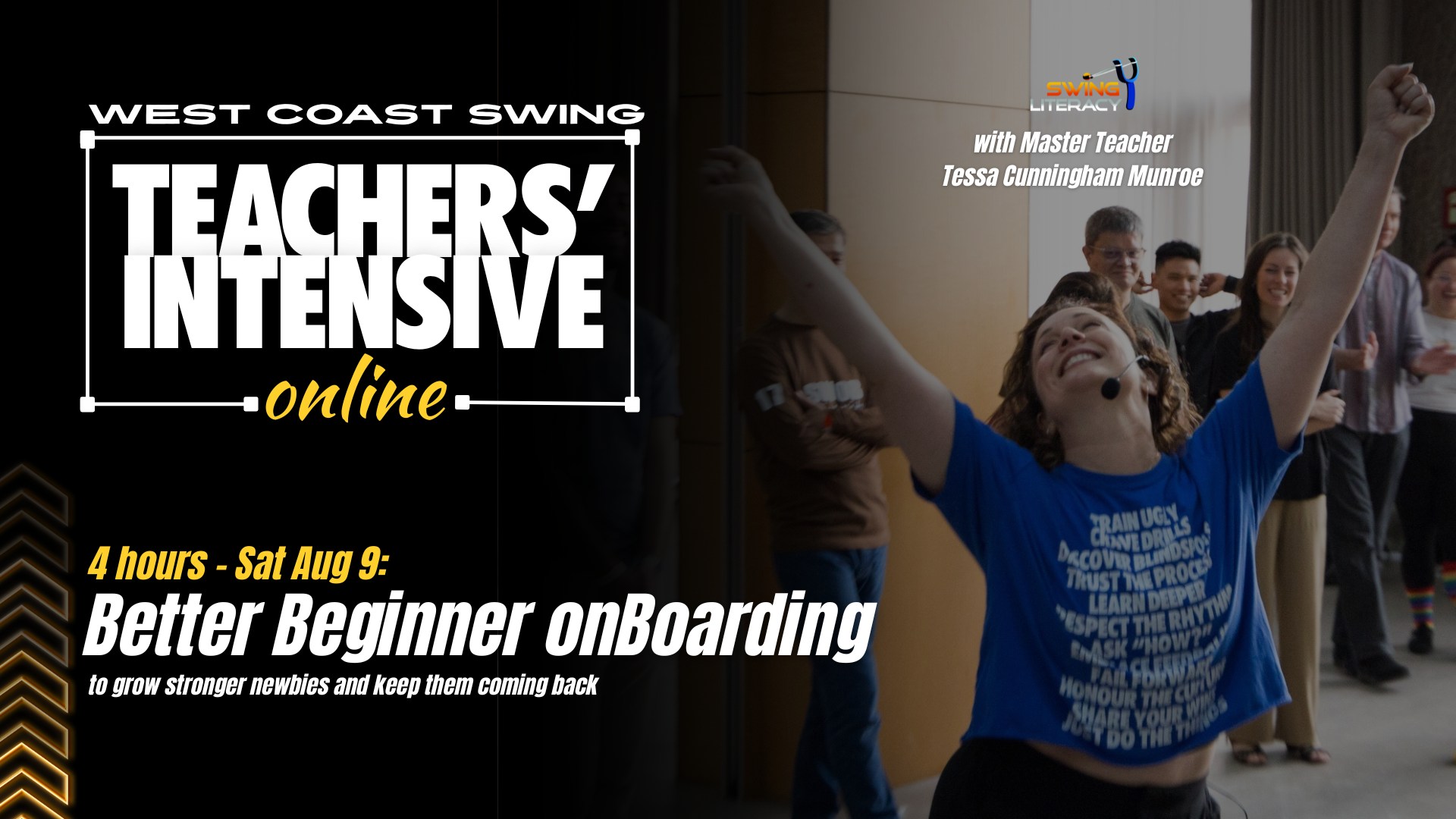 WCS Teachers' Intensive Online: Better Beginner onBoarding