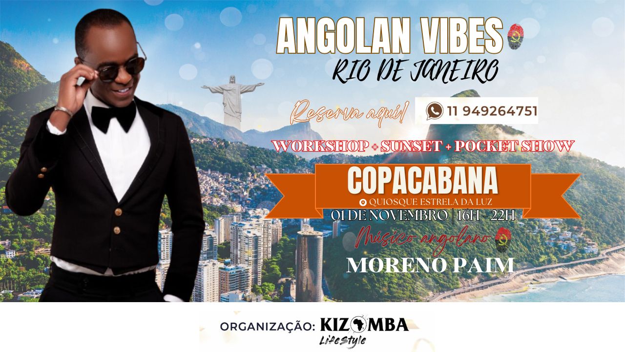 Kizomba em Copacabana AfroLatin Rio de Janeiro