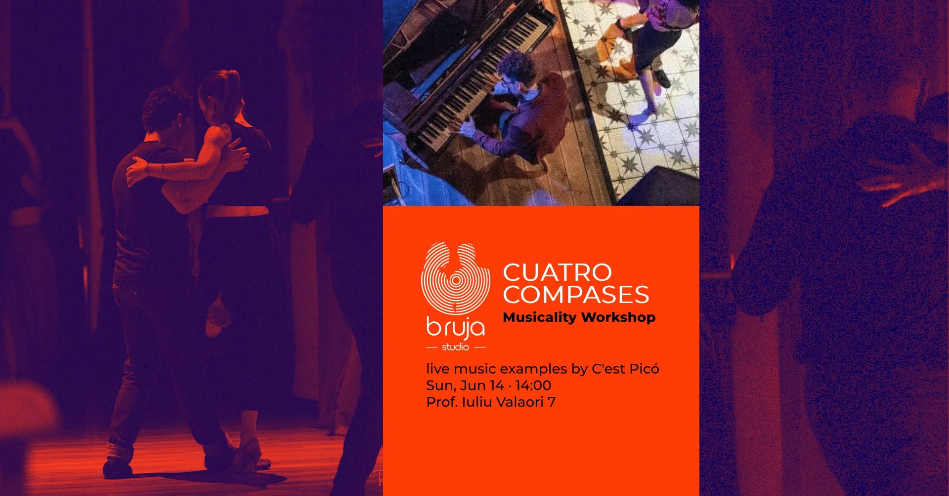 Cuatro compases - Musicality Workshop with C'est Picó Tango