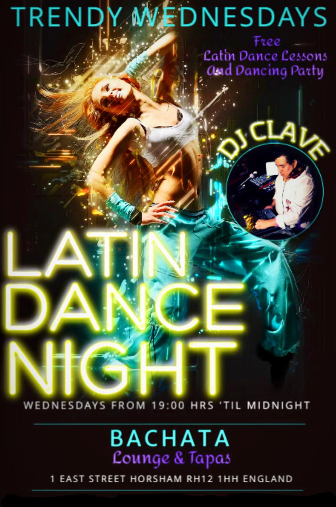 TRENDY LATIN DANCE WEDNESDAYS