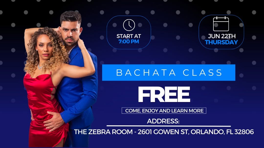 Bachata class FREE in Orlando