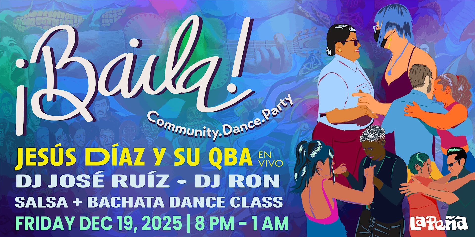 ¡BAILA! Community. Dance. Party - Live Salsa ft. Jesús Díaz y su QBA