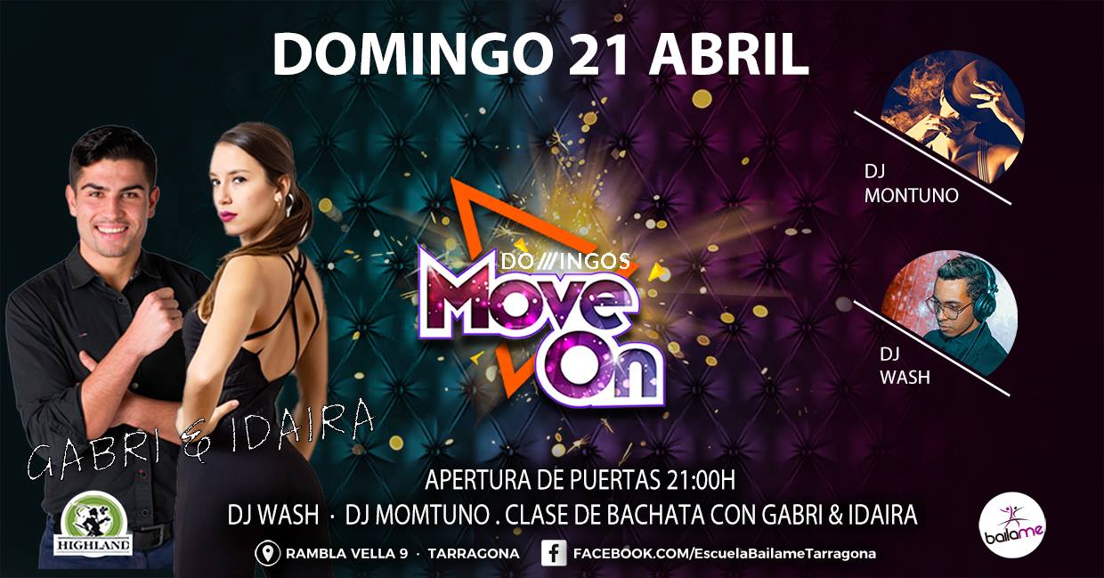 Baila bachata con Gabri & Idaira- Domingos SBK en Highland