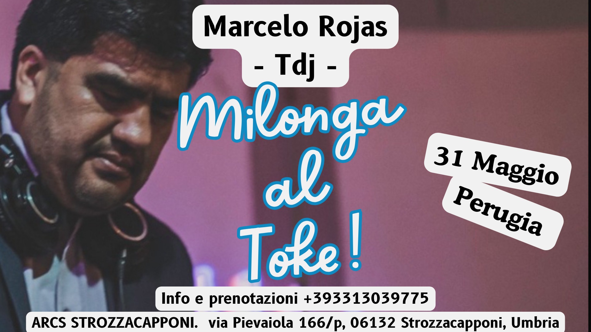 Milonga al Toke! Marcelo Rojas Tdj