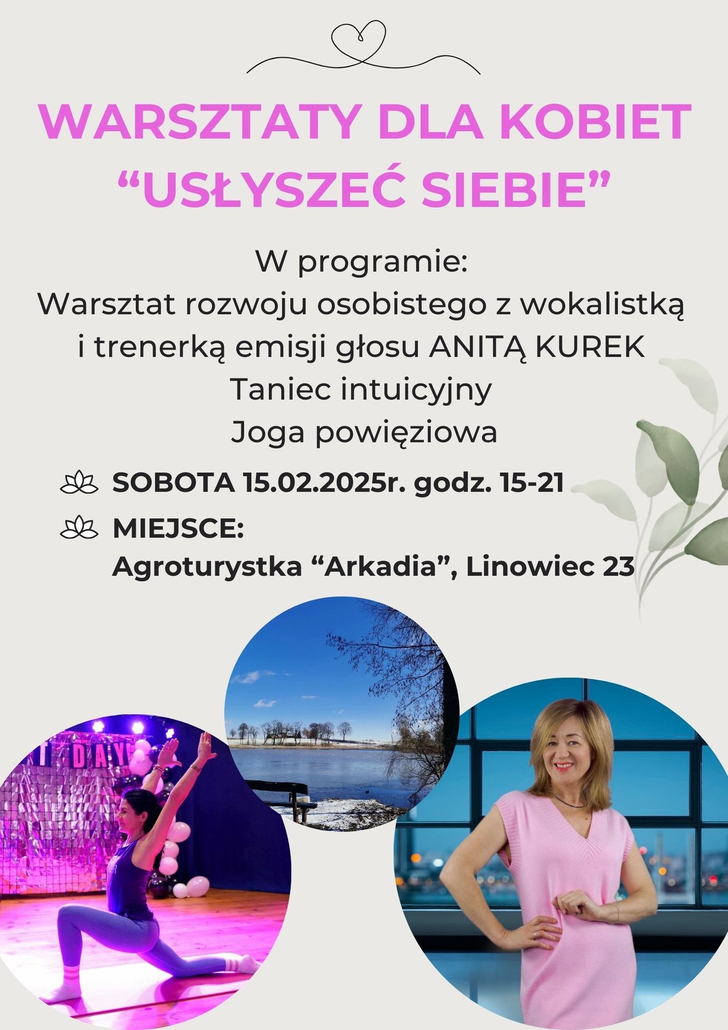 WARSZTATY DLA KOBIET "USŁYSZEĆ SIEBIE"🍀
