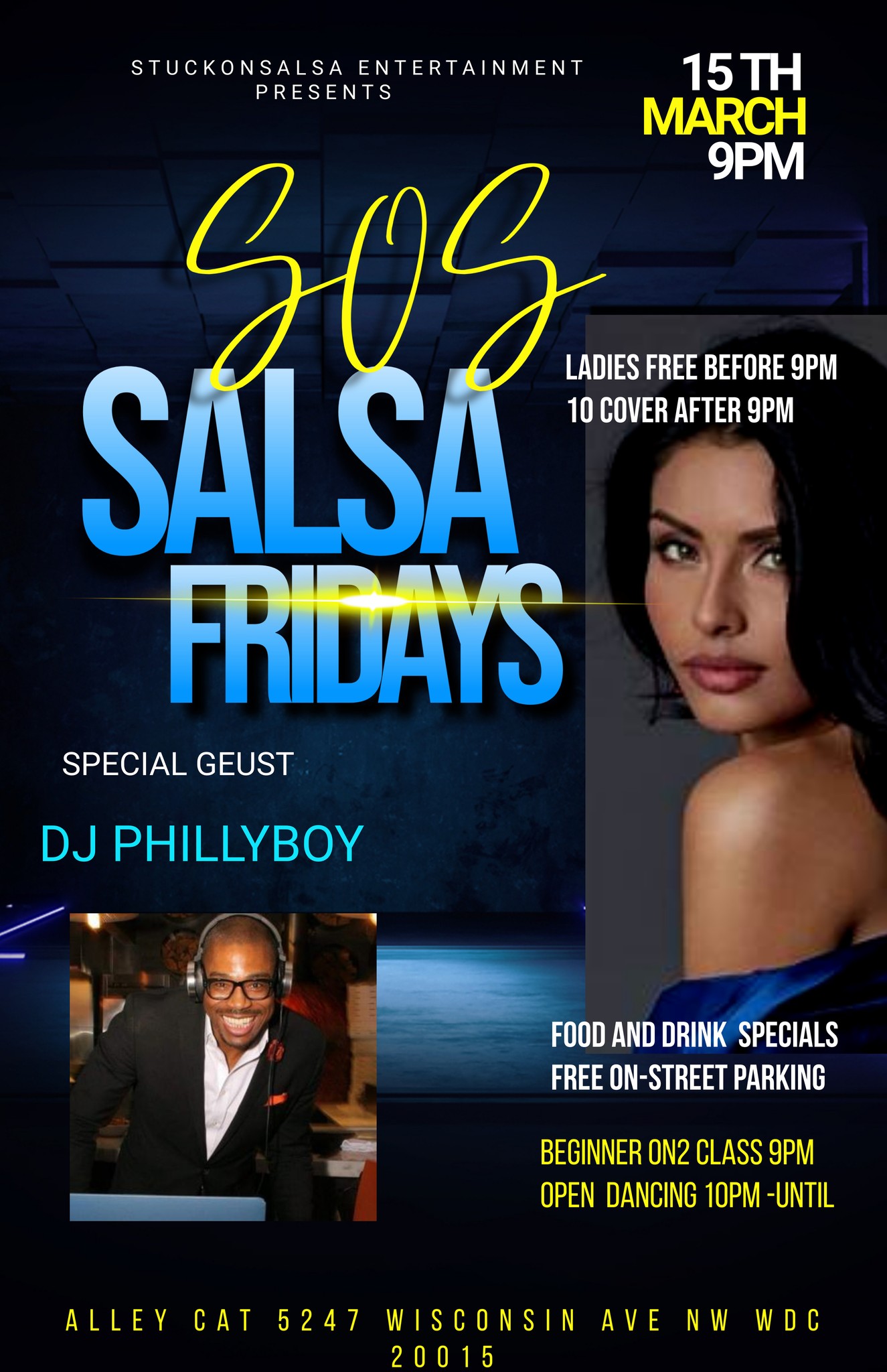 BACK BY CLAVE DEMAND SOS Salsa Fridays with DJ PhillyBoy No 3