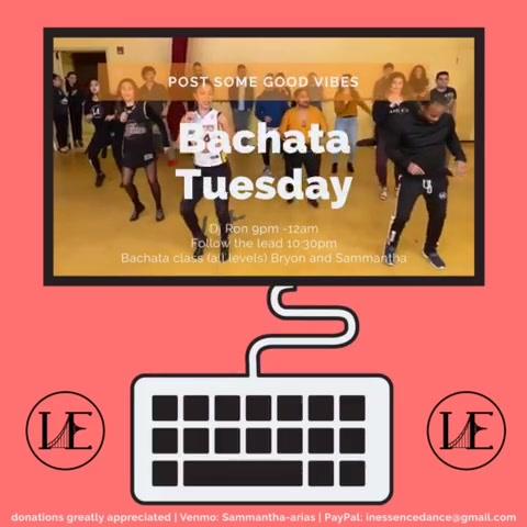 Inessence Bachata Tuesday Class & Social Free