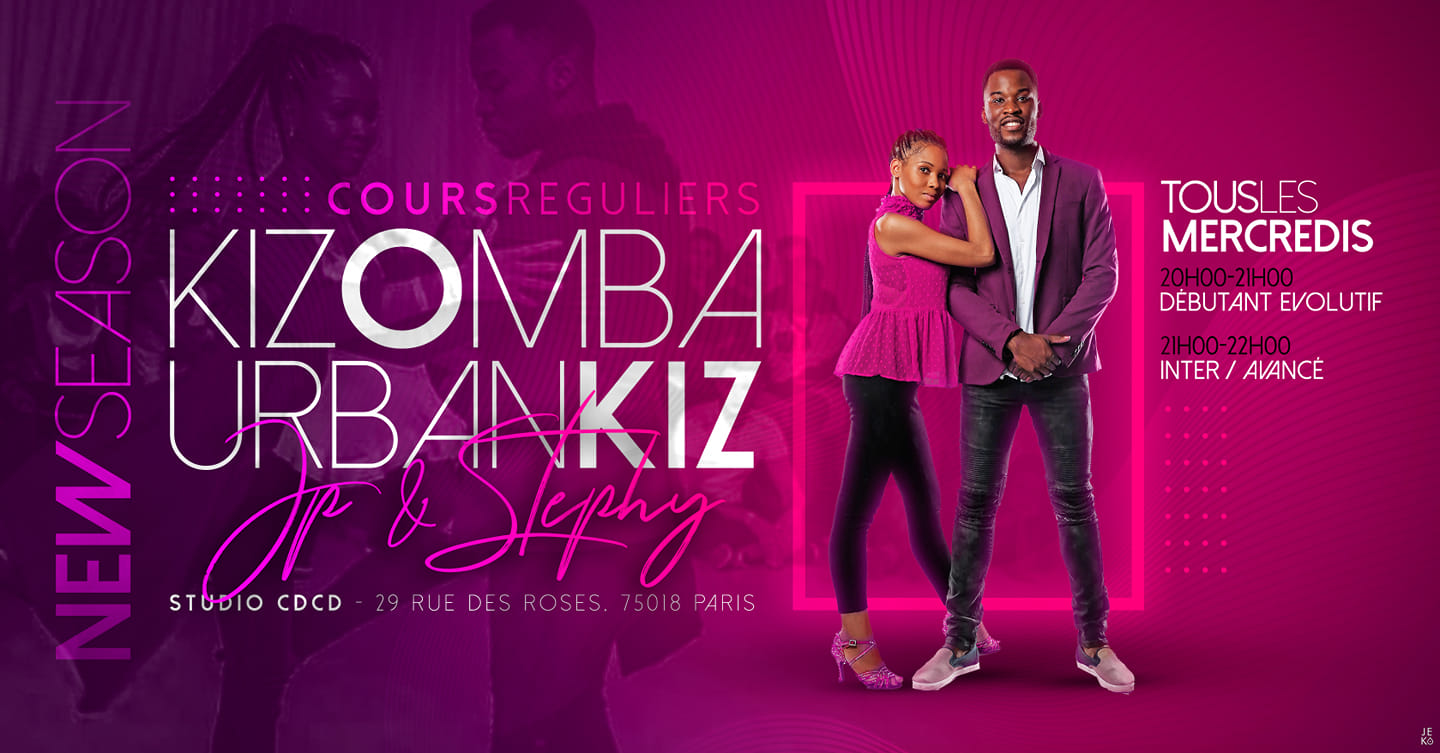 (New Season) Kizomba & Urban Kiz Cours Reguliers