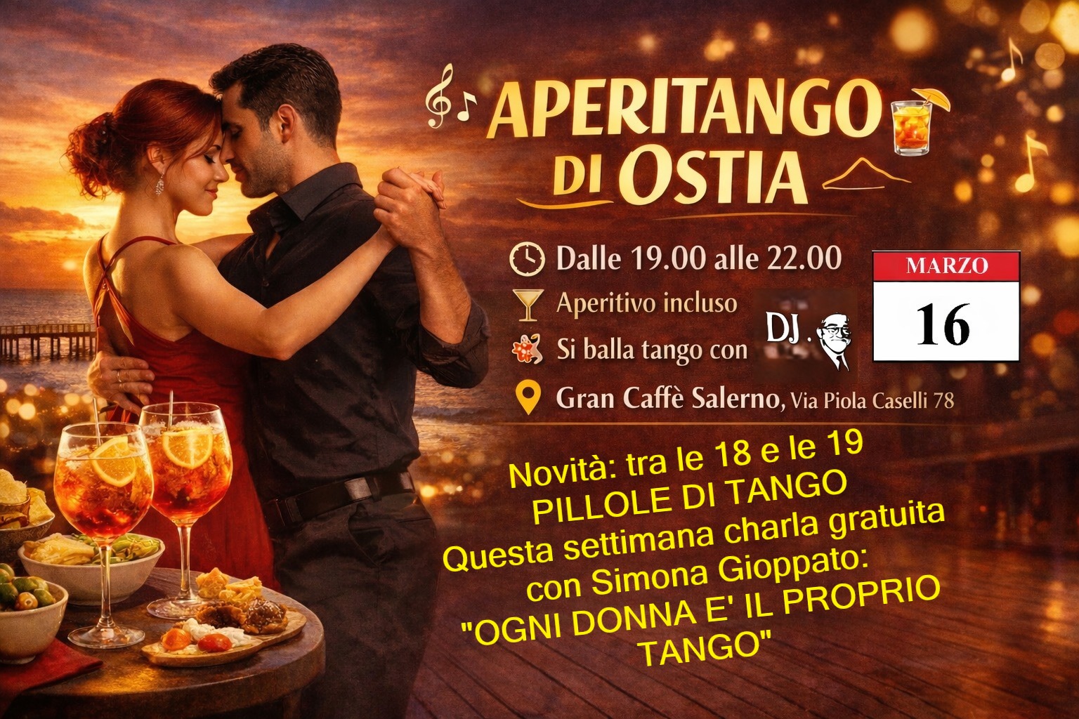 L'APERITANGO DI OSTIA