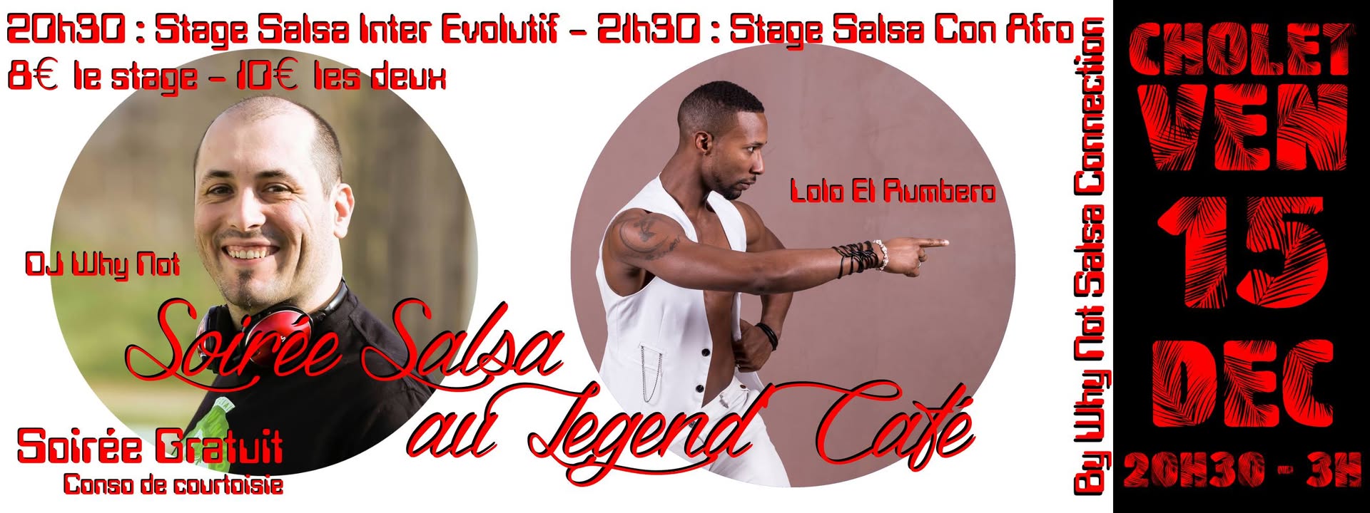 Soirée Salsa Au Legend Café Près De Cholet