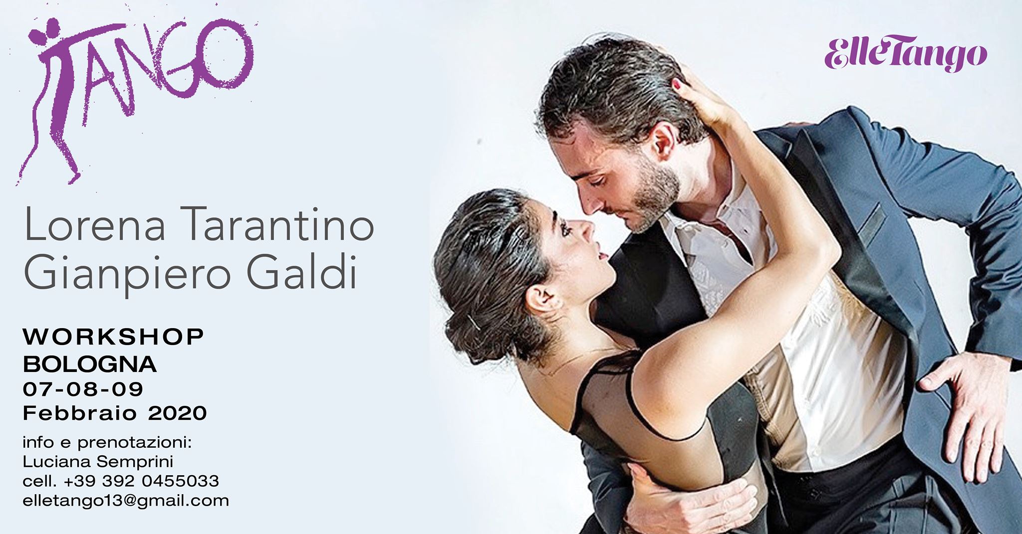 Gianpiero & Lorena - workshop a Bologna 7 8 9 feb