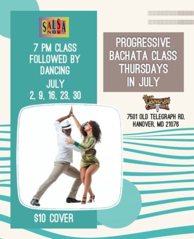Learn to Dance Bachata, Progressive Classes