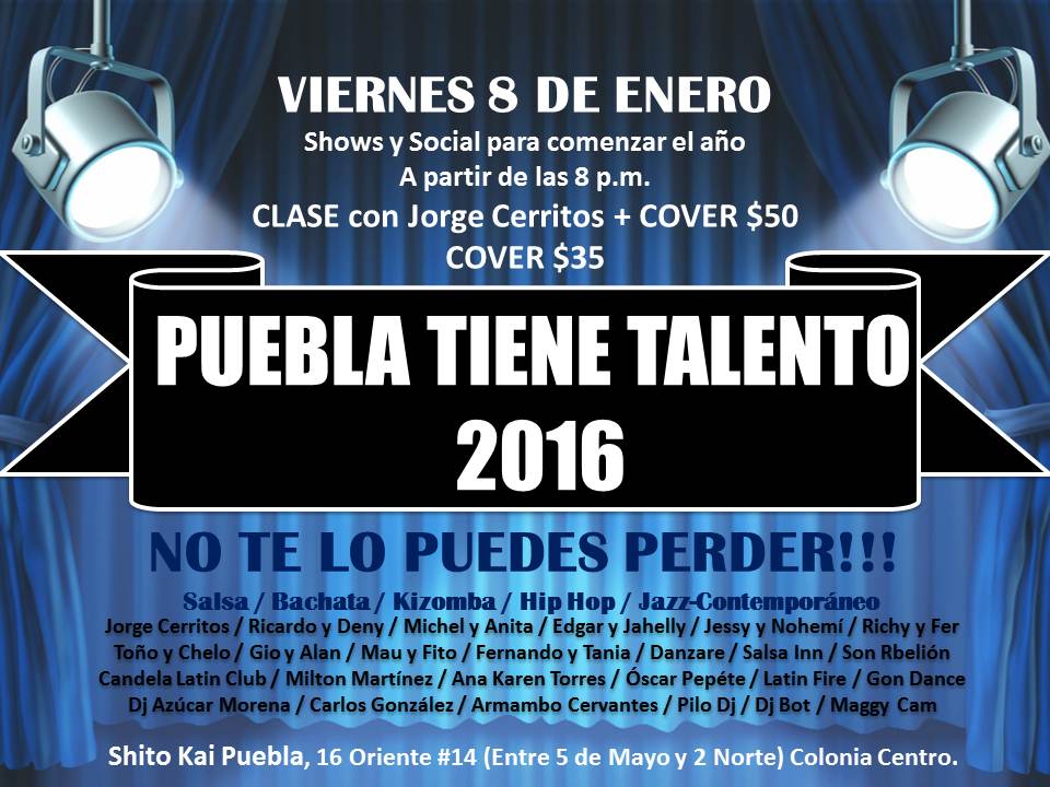 PUEBLA TIENE TALENTO 2016