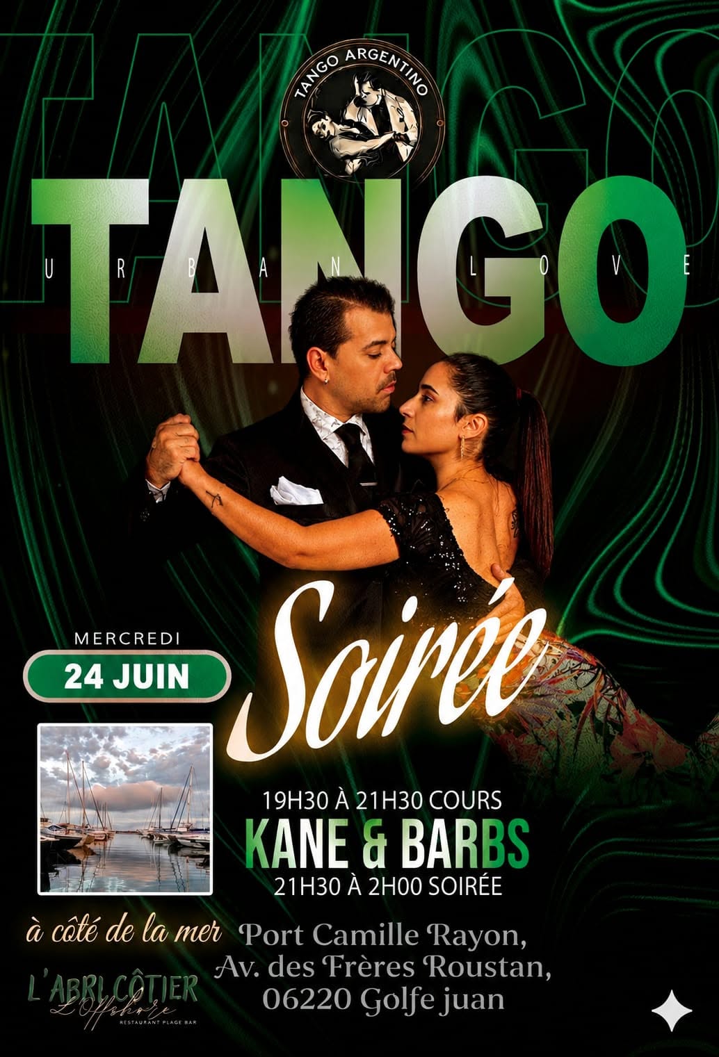 Milonga Del Mar 24 Juin