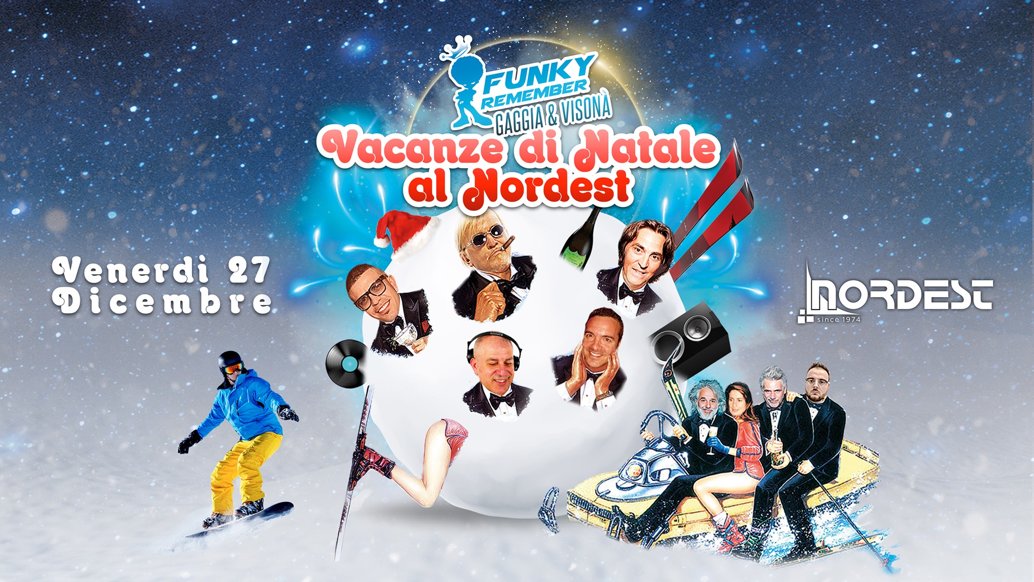 Funky Remember + Gaggia & Visonà - Vacanze di Natale al Nordest
