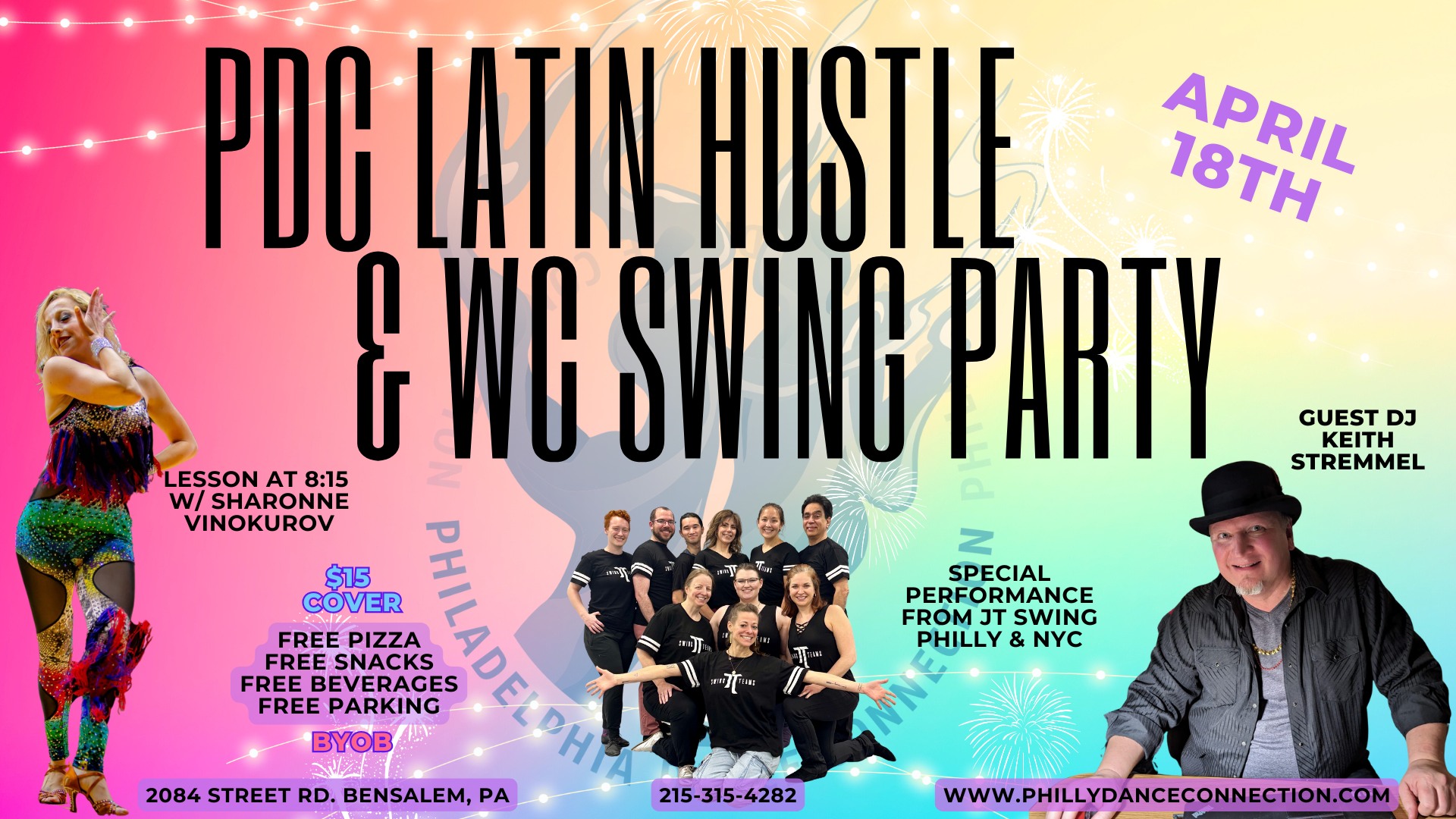 PDC Latin Hustle & WC Swing Party