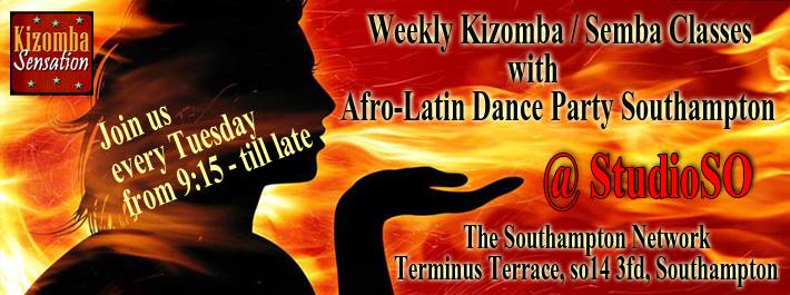 Weekly Kizomba Semba Classes and Party at StudioSO Southampton