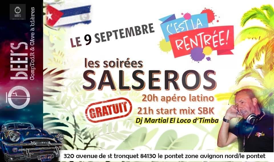 Les Soirées SALSEROS O bEErS AVIGNON