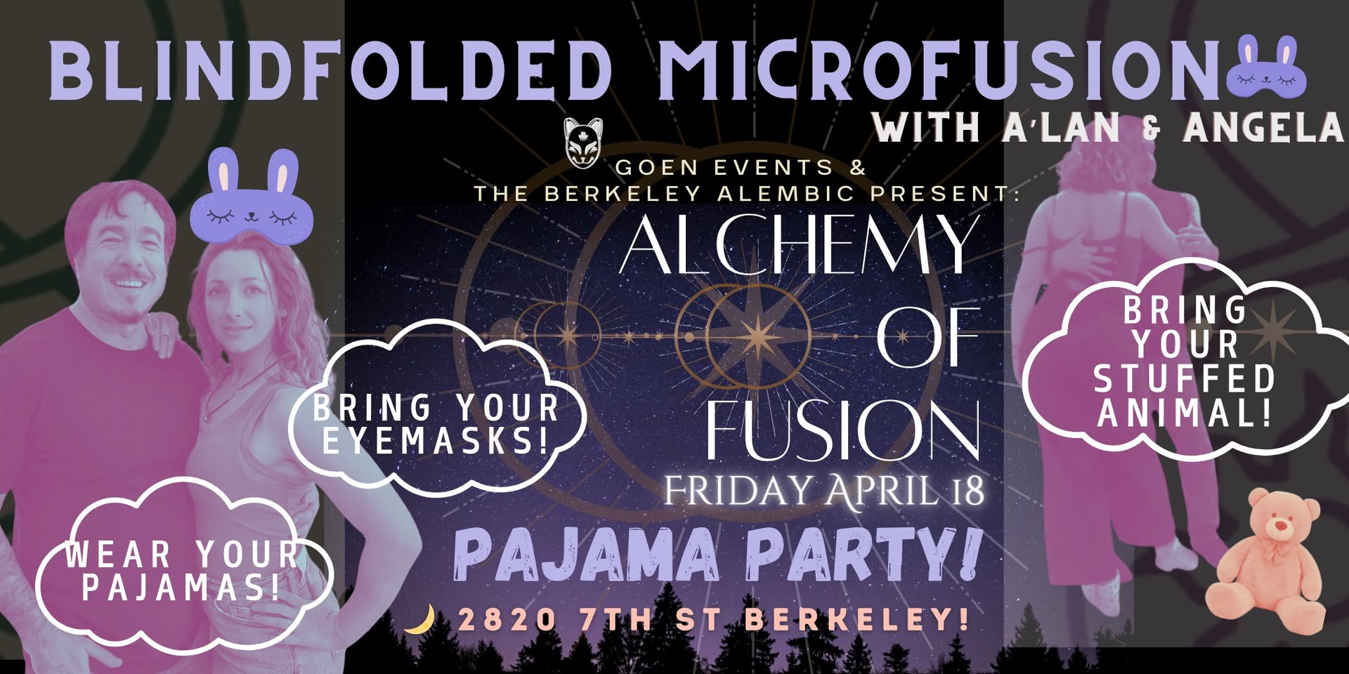 Alchemy of Fusion🌠Pajama Party (Blindfolded Micro) with A'lan and Anđela